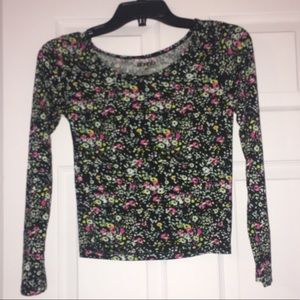 Floral long sleeve shirt